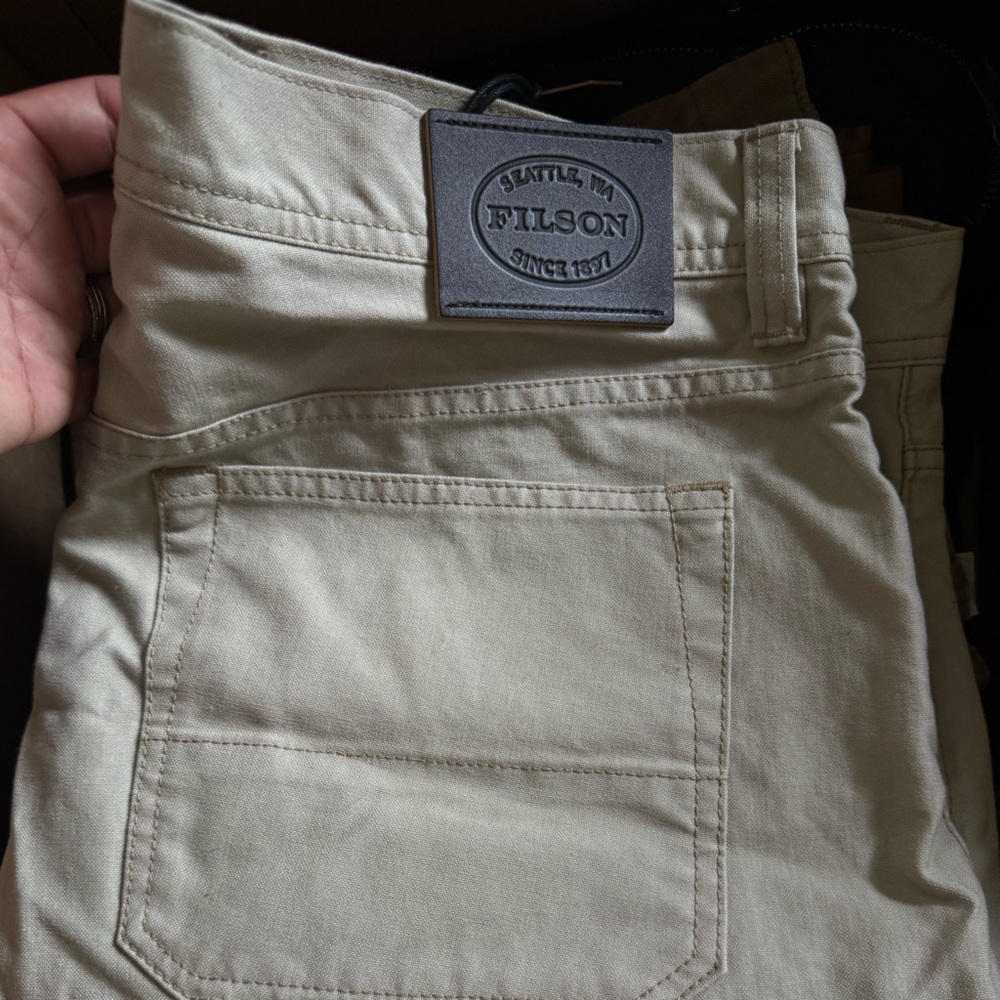 Filson Light Tan pant